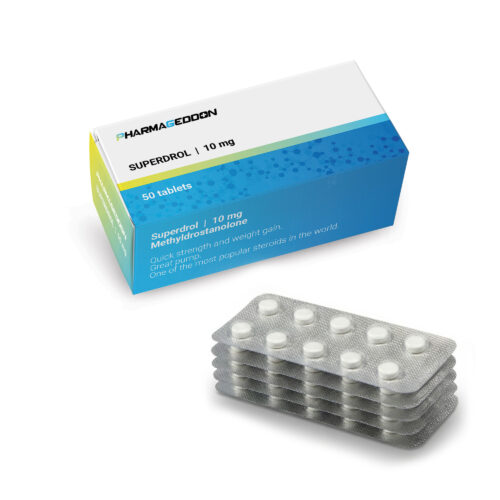 סופרדרול אריזת תרופה 50 כדור 10 מג