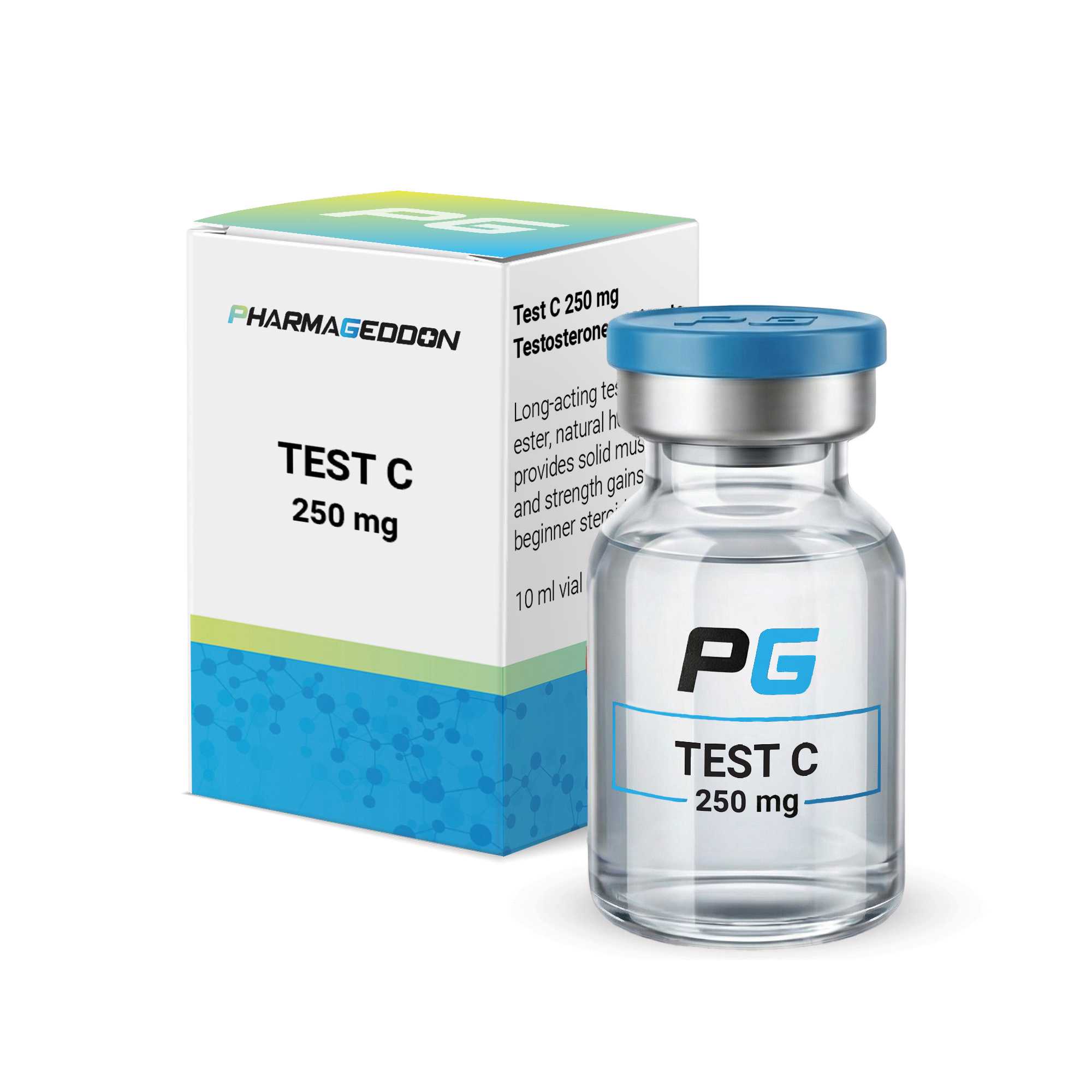 טסטוסטרון סיפיונאט (Test C) 250 מ״ג/מ״ל – בקבוקון 10 מ״ל להזרקה תוך־שרירית