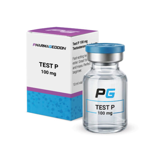 טסטוסטרון פרופיונאט (Test P) 100 מ״ג/מ״ל – בקבוקון 10 מ״ל להזרקה תוך־שרירית