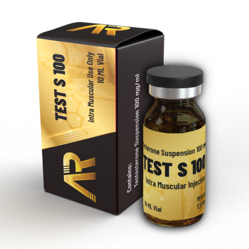 טסטוסטרון סספנשן (Test S) 100 מ״ג/מ״ל – בקבוקון 10 מ״ל להזרקה תוך־שרירית